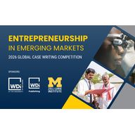 Entrepreneurship in Emerging Markets